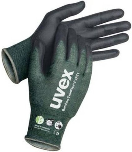 Uvex Schnittschutzhandschuhe 6009511 in Grün, 10 Paar aus HPPE, Elasthan und Polyamid - Bild 1