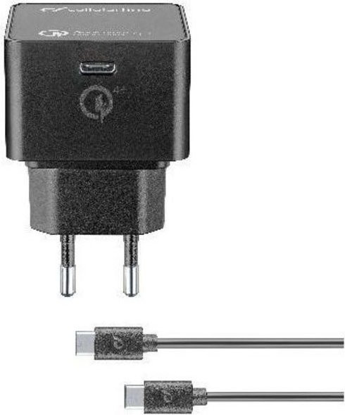 Cellular Line Universal Ladegerät Type-C mit 30W in Schwarz - Bild 1