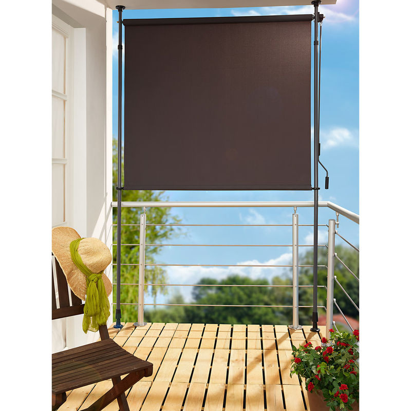 Genialo Seiten-Klemmmarkise 2 in 1 in Black - Bild 2