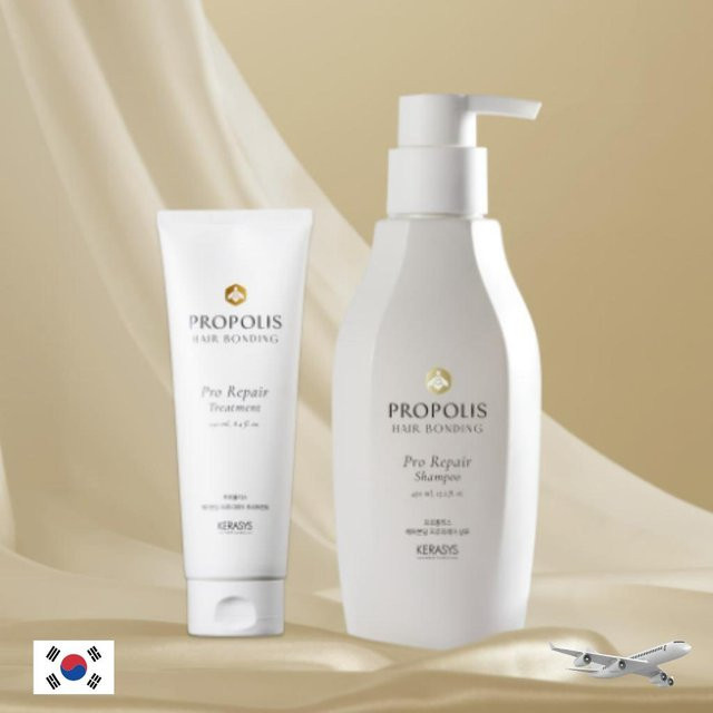 Kerasys Propolis Haarbindungs-Shampoo, 450 ml + 250 ml, strapaziertes Haar - Bild 1