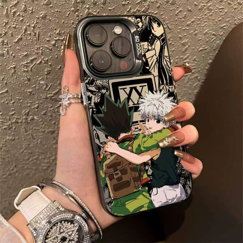 Bunte Hunter x Hunter Anime Handyhülle für Apple iPhone 17 Air 16E 16 15 14 13 12 mini Pro Max Plus - Bild 2