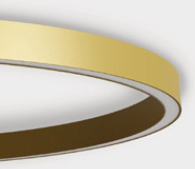 Nemo Lighting Zirkol Ceiling 100 LED-Deckenleuchte in Gold/Messing mit warmweißem Licht (3000K) und Dimmfunktion - Bild 1