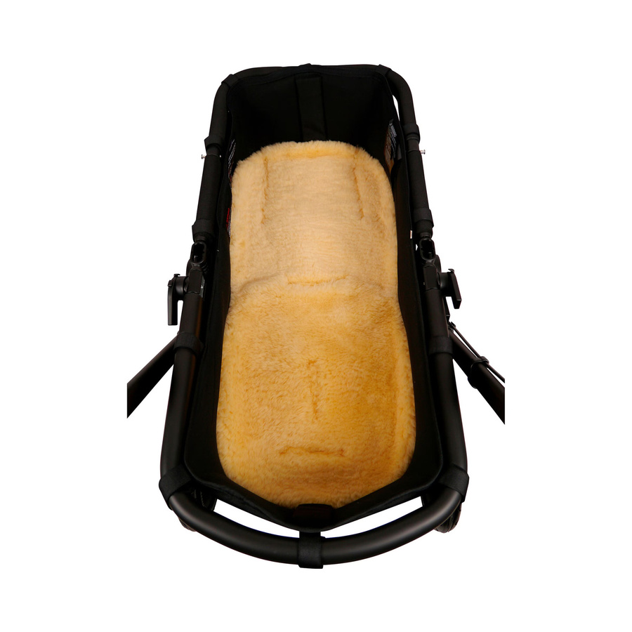 Kaiser Thermo-Fußsack Sheepy mit Lammfelleinlage für Kinderwagen und Buggy, Blau, B: 48 cm, T: 105 cm, H: 48 cm - Bild 2