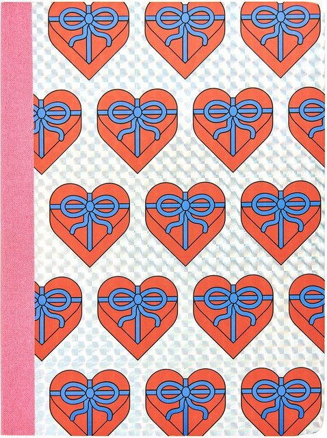 Rico Design x Redfries Notizbuch Herzen mit 80 Blatt Bambuspapier in Multicolour - Bild 1