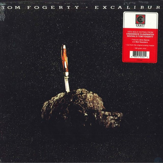 Tom Fogerty - Excalibur LP Schallplatte, Craft Recordings, Rock, Rot - Bild 1