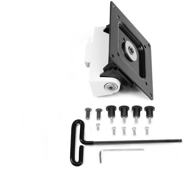 Ergotron HX Montagekomponente Pivot für LCD-Displays bis 124,5 cm, Weiß/Schwarz - Bild 2