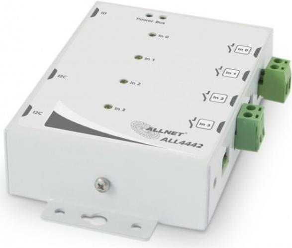 ALLNET 98836 Kabelloser Freistehender Innenraum-Router in Weiß mit Ethernet/LAN - Bild 1