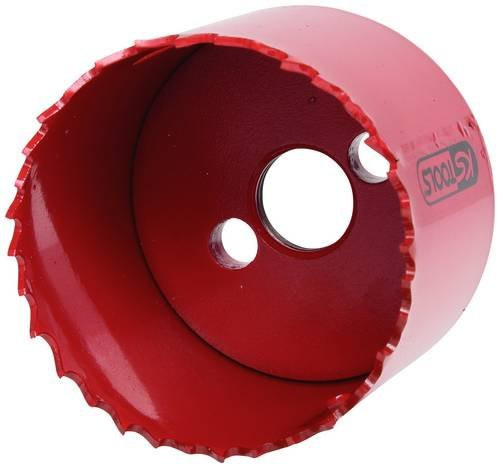 KS Tools HSS Bi-Metalllochsäge in Rot mit Durchmesser: 57 mm - Bild 1
