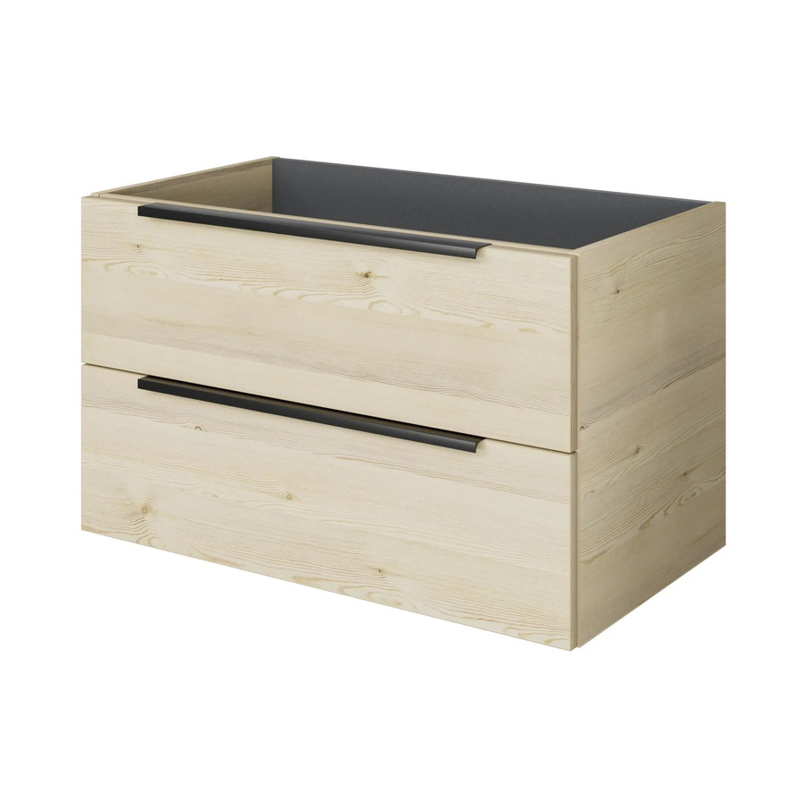 Pelipal Waschbeckenunterschrank Quantum 07 Polar Pinie Quer mit 2 Auszügen B: 80 cm, H: 48 cm, T: 42,9 cm - Bild 2