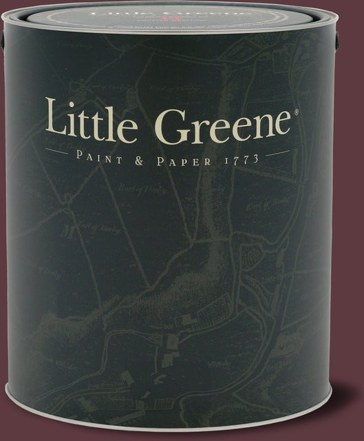Little Greene Intelligent Matt Emulsion Wandfarbe Adventurer 7 in Purple und Green, 2,5 l - Bild 1