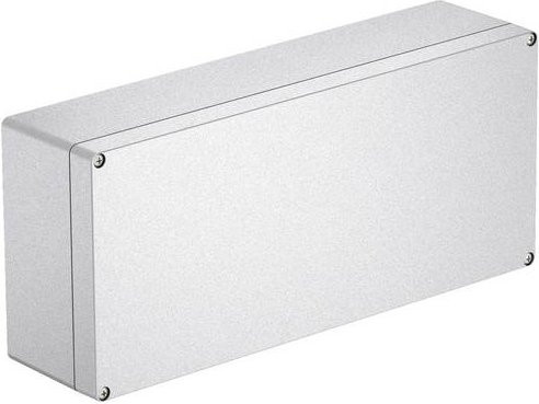 OBO Bettermann CR3 Gehäuse Mx 361609 aus Aluminium in Silber, B/T/H: 16,0 x 9,1 x 36,0 cm - Bild 1