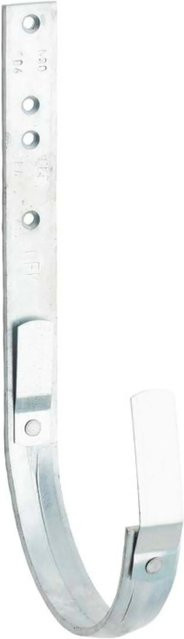 Zambelli Dachrinnenhalter 280/7 halbrund aus verzinktem Stahl in Silber - Bild 1