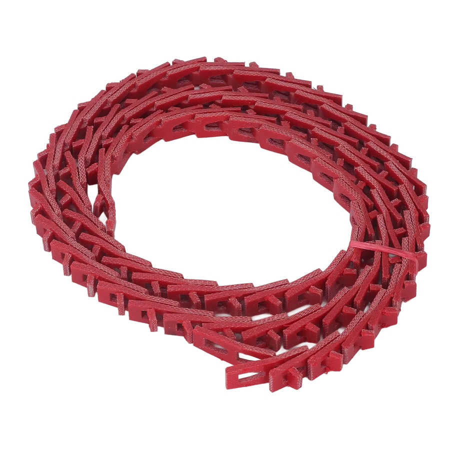 Power Twist V-Riemen Typ A in Rot, verstellbarer Antriebsriemen für Drehmaschinen und Holzbearbeitungsmaschinen, 13 x 1200 mm - Bild 2