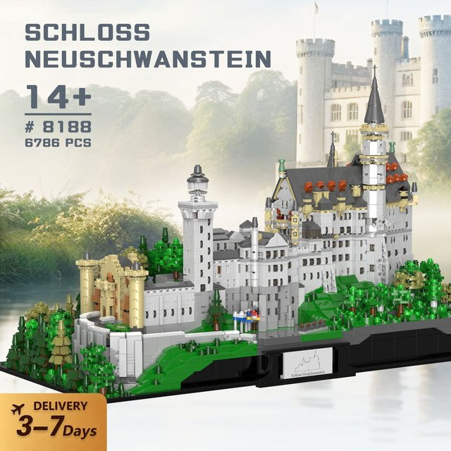 barweer Schwanensee Baustein-Set, Fantasy, Bausatz, 6786 Teile, ab 14 Jahre - Bild 1