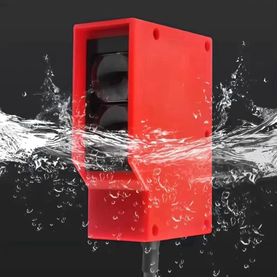 KSOL Photoelektrischer Sensor E3K Näherungssensor in Rot mit NPN PNP Ausführung und 10-30V Betriebsspannung - Bild 2
