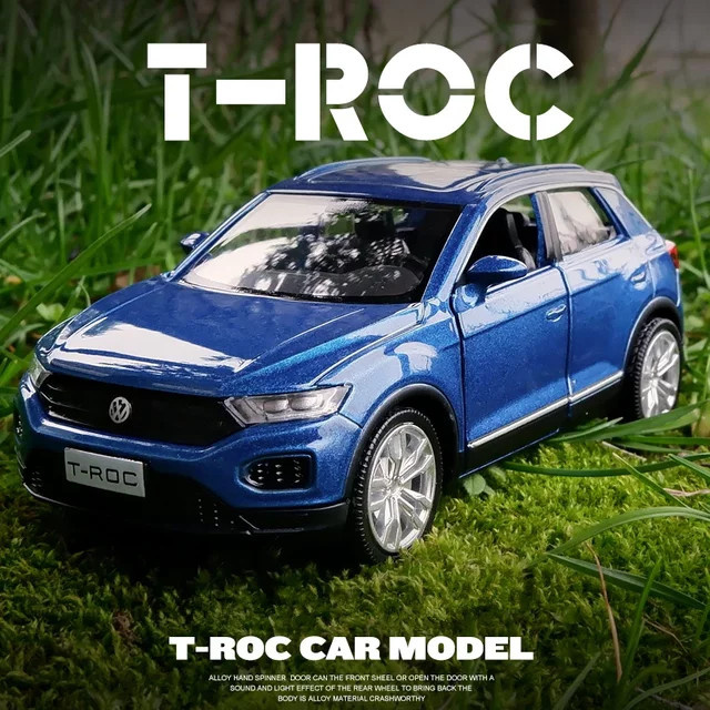 Maisto Volkswagen T-ROC, Automodell, 1:36, Metall, ab 3 Jahre - Bild 1