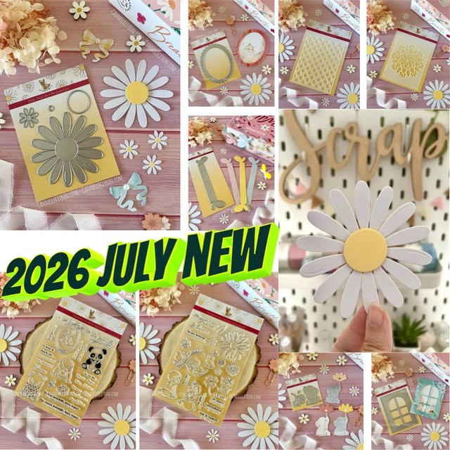 Französischer Metall-Stempel 2025 für DIY-Handwerk und Grußkarten-Prägung - Bild 1