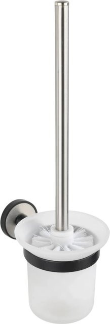 Wenko WC-Garnitur Udine UV-Loc in Silber Matt - Bild 1