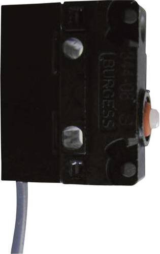 Saia Mikroschalter V4NCS2AR1-0,5M Schwarz, 250 V/AC 5A, IP67 tastend - Bild 1