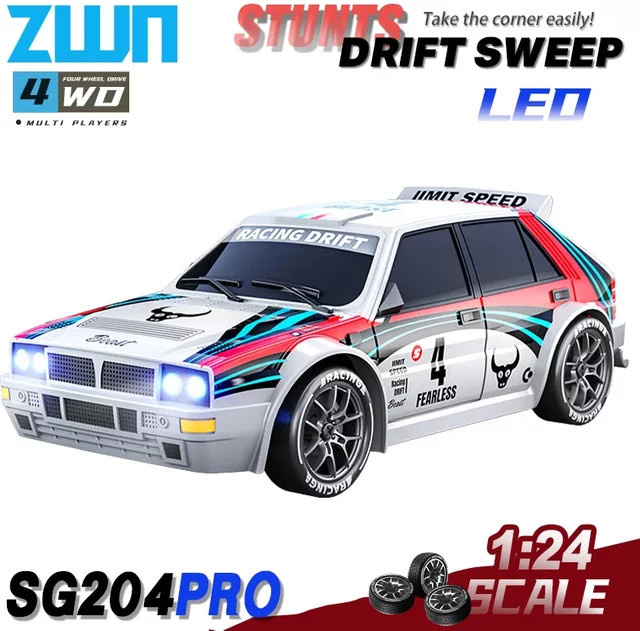 SG204 PRO RC-Auto, 1/24, mit LED-Licht, 4WD, ferngesteuert - Bild 1
