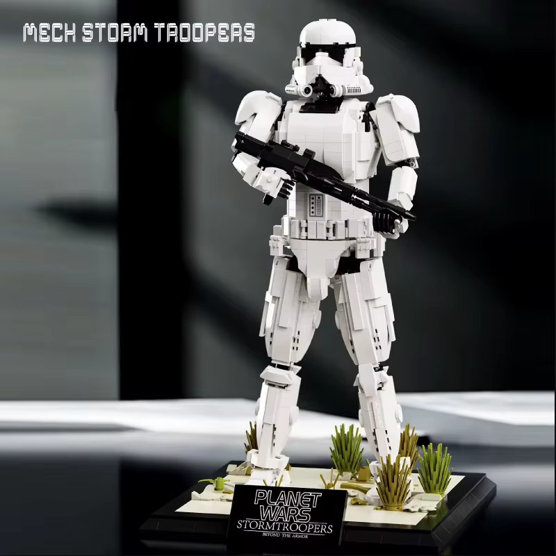 Hot Toys Star Wars Imperial Stormtrooper Soldat, Bausteine, 1970 Teile - Bild 3