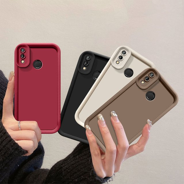 Stoßfeste Handyhülle für Samsung Galaxy A20 und Galaxy A30 in Rot mit matter Rückseite und angenehmem Hautgefühl - Bild 1