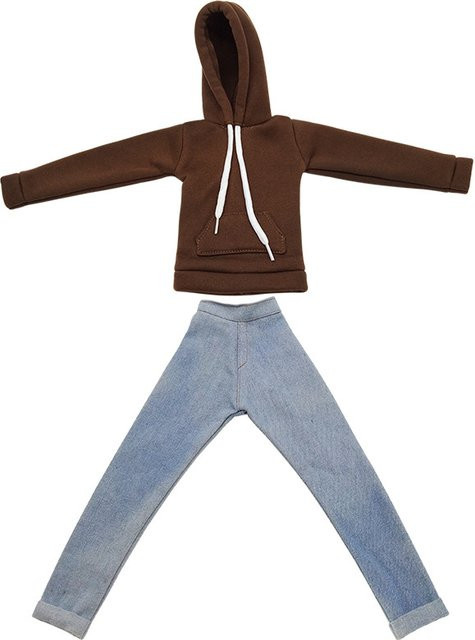 CANDY SISTER Puppen Kleidung Zubehör, 60 cm, Braun, Plüsch / Textil - Bild 1