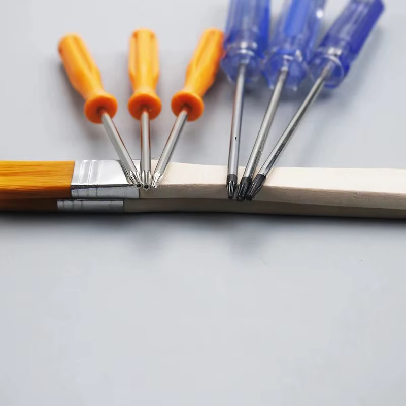 Sicherheitsschraubendreher Torx Reparatur-Set T6 T8 T10 in Blau für Xbox One, PS3, PS4 und PS5 zur Manipulation-sicheren Reparatur und Öffnung - Bild 2