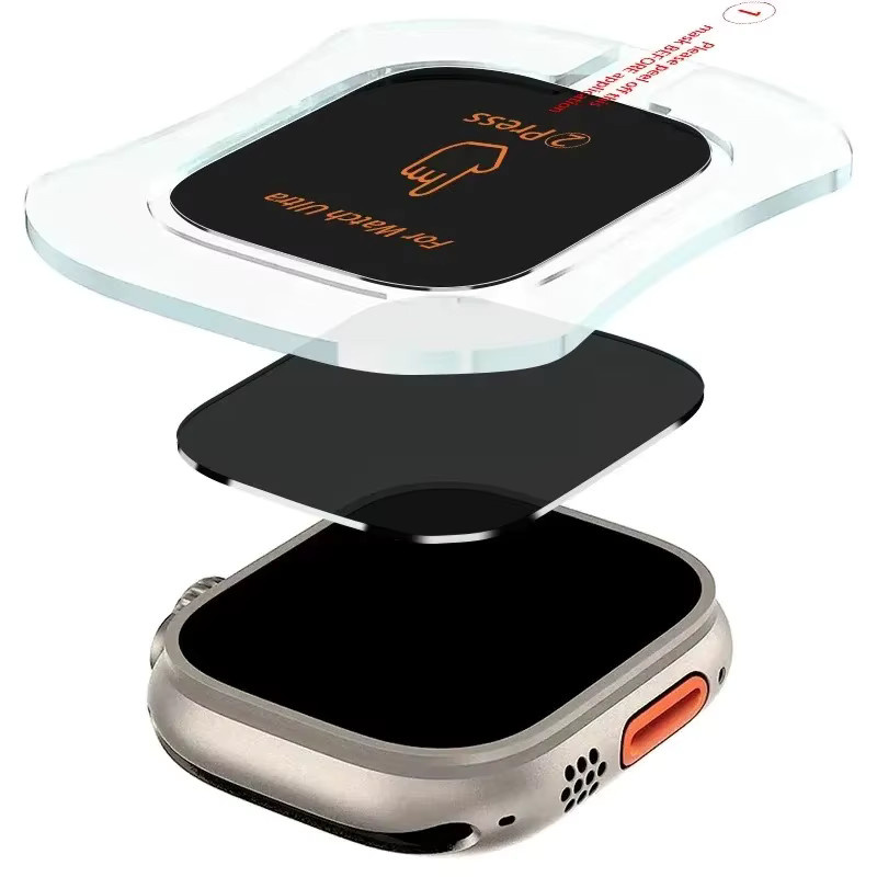 HUBANDE Displayschutz Glas für Apple Watch Ultra 2/3, 49 mm - Bild 2