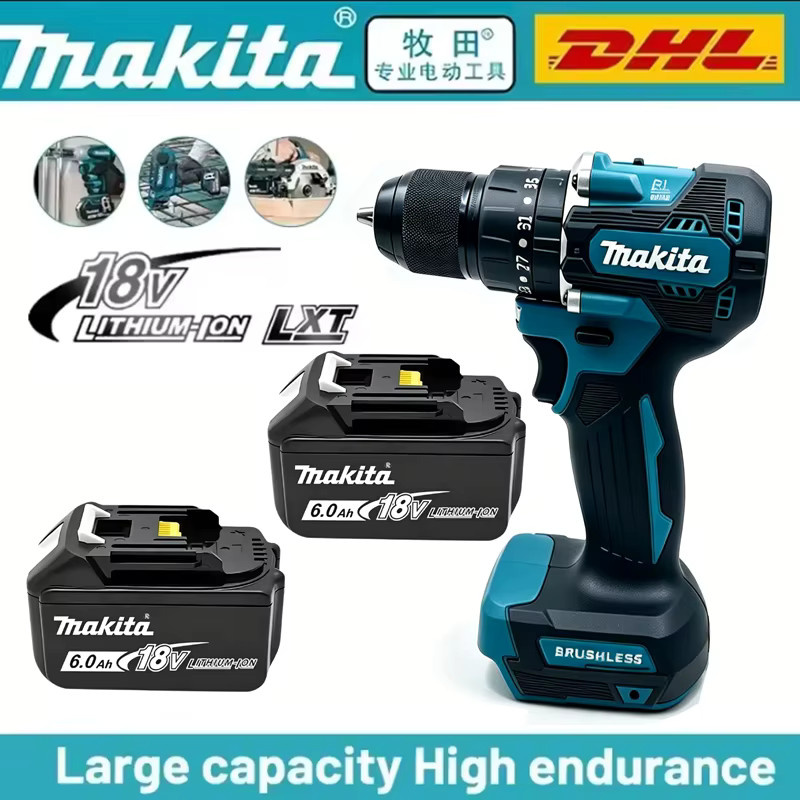 Makita DDF487 Akku-Bohrschrauber mit bürstenlosem Motor aus der LXT Serie in Petrol - Bild 3