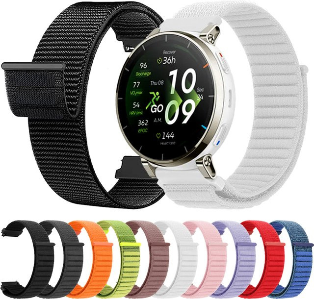 Huami Uhrenarmband Nylon, Unisex, 20/22mm - Bild 1