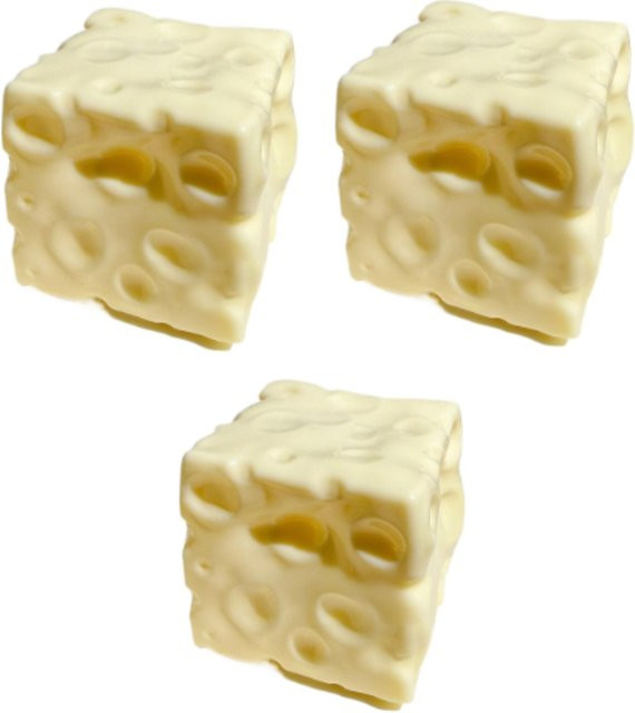 Taba Frischkäsewürfel, Kunststoff-Druckbälle, Rückprallfreie Quetschbälle, sensorische Spielzeuge - Bild 1
