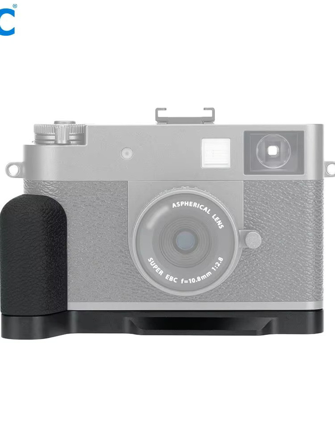 JJC Aluminium-Handgriff für FUJIFILM X Kameras, L-förmiger Griff mit integrierter Arca-Schnellwechselplatte und weichem Silikongriff in Schwarz oder Silber - Bild 7