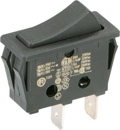 Bachmann Einbau-Schalter Schwarz 924091 - Bild 1