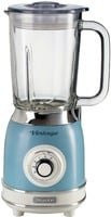 Ariete Standmixer Vintage in Blau mit Glasbecher und Edelstahlkomponenten, 1 Liter - Bild 1
