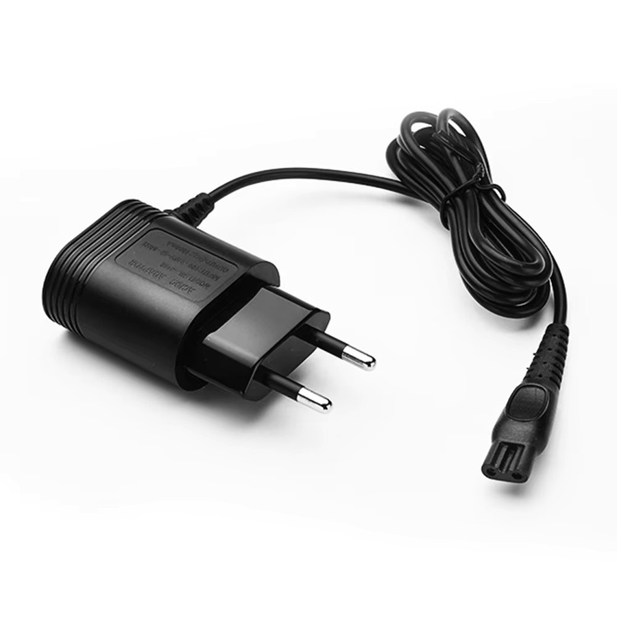 Elektrisches Ladegerät für Rasierer 15V in Schwarz, kompatibel mit HQ8505 HQ8870 RQ1290 PT730 AT891, EU-Stecker - Bild 1