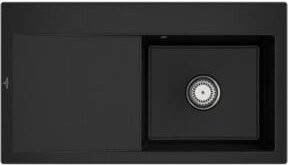 Villeroy & Boch Spüle Subway Style in Schwarz mit Chrom CeramicPlus Beschichtung - Bild 1