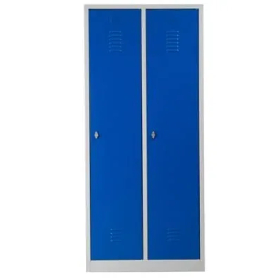 PROREGAL Garderobenspind Camel mit 2 Fächern, Grau-Blau, H x B x T: 180 x 80 x 50 cm - Bild 2