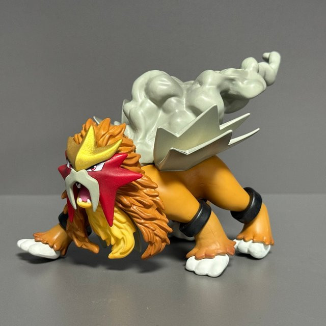 Bkm Pet Ho-Oh Sineitai Three Sacred Raikou Suicune Entei Figur, Pokémon - Bild 1