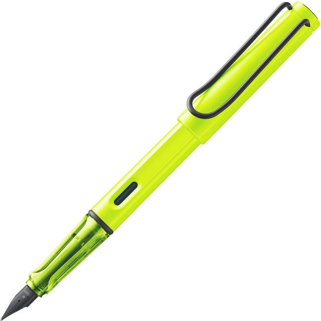 Lamy safari Füllhalter aus Kunststoff in Neonyellow - Bild 1