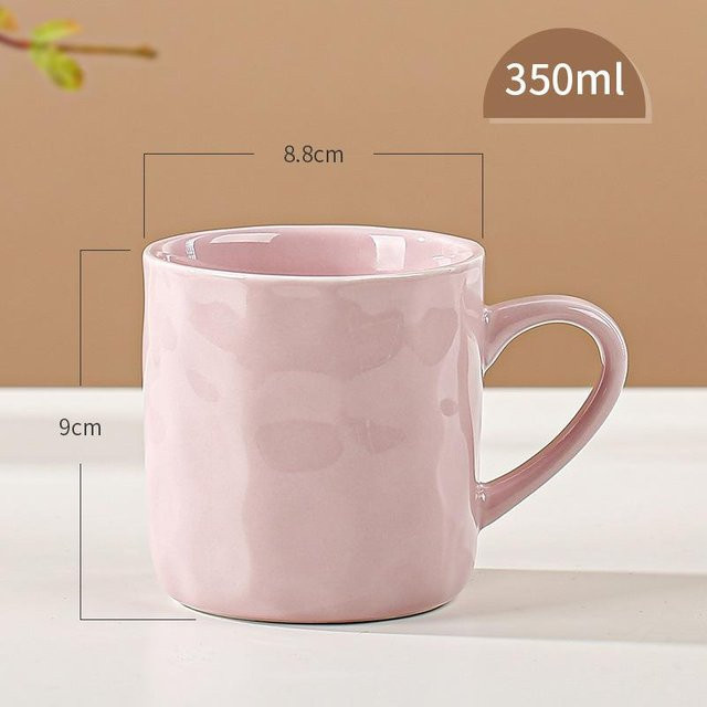 Keramik Tasse Yiran toy 1 in Pink und Multicolour, 400 ml - Bild 1