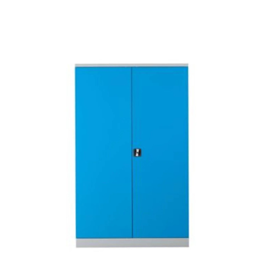 PROREGAL Stahlschrank Bee mit 4 Fachböden in Grau und Hellblau, H x B x T: 195 x 120 x 60 cm - Bild 2
