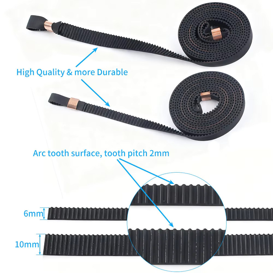 Anycubic X + Y-Achsen-Riemenkit für Kobra 3 Max in Schwarz - Bild 2
