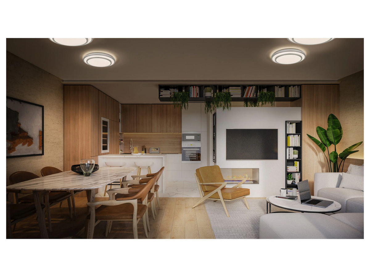 OSRAM Deckenleuchte Orbis Berlin in Silber, LED, 16W, Warmweiß - Bild 2