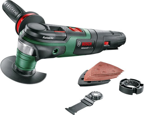 Bosch AdvancedMulti 18 V Akku-Multifunktionsgerät Solo in Grün/Schwarz