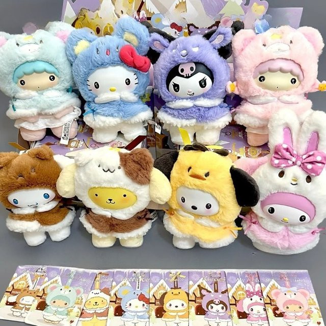 Sanrio Kleiner Umhang Vinyl Blind Box, Anime Figur, Bunt / Mehrfarbig - Bild 1