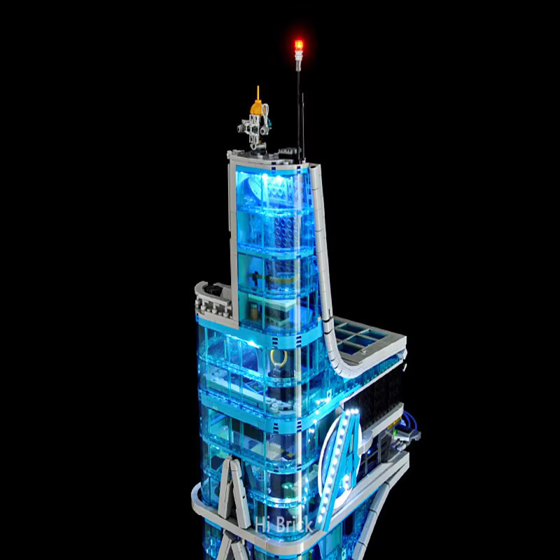 LYBMTWF LED-Beleuchtungsset für Lego 76269 Tower Battle mit Fernbedienung und USB-Anschluss - Bild 2