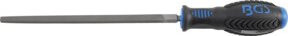 BGS Werkstattfeile 6560, vierkant, Hieb 2, grau, Länge: 200 mm - Bild 1