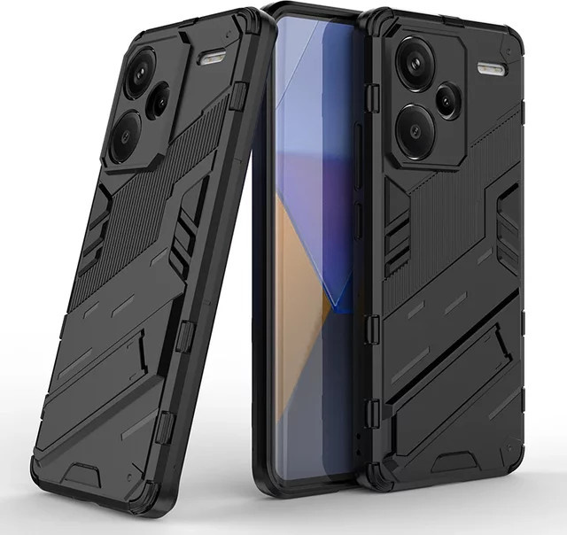 Stoßfeste Rüstung-Schutzhülle für Xiaomi Redmi Note 13 Pro Plus 12 12S 12C 13T Pro mi 13 Lite 5G in Weiß - Bild 1