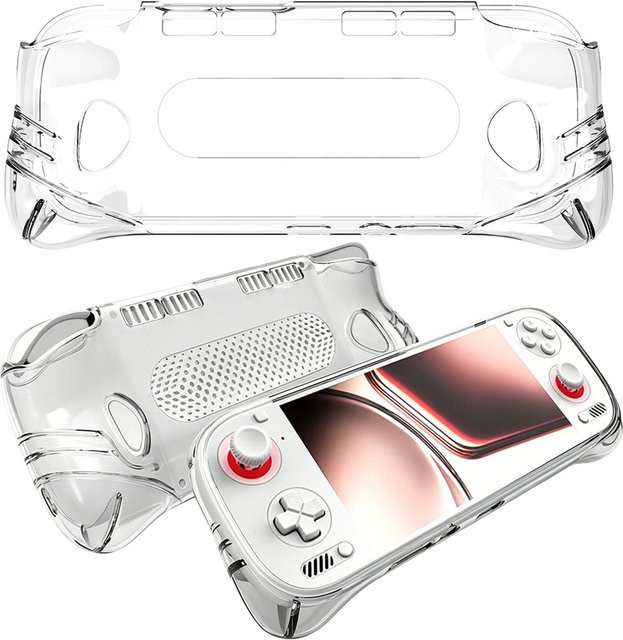 Shunmaii Transparente TPU-Schutzhülle für AYN Odin 3 Handheld-Konsole Kratzfeste Softshell-Abdeckung - Bild 1